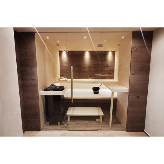 Dual-function electric heater Bi-o CUBO without control 9kW EOS