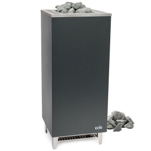 Piec do sauny suchej CUBO+ Czarny bez sterowania o mocy 10,5 kW EOS