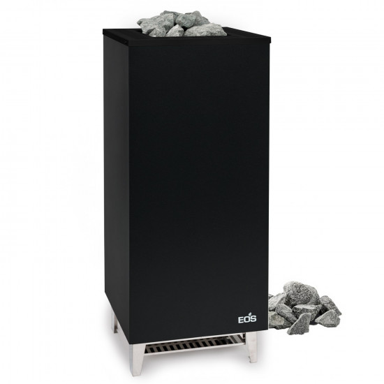 Electric dry sauna heater CUBO+ Black without controller 12 kW EOS