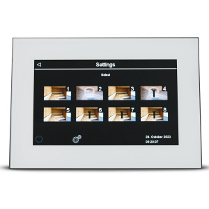 Sauna heater controller EOS EmoTouch 3, color: White