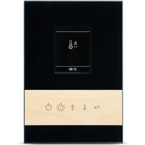 Sauna heater controller EOS EmoStyle Hoi, color: black-maple