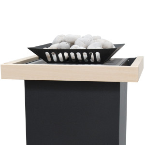 Wooden protective cover for EOS GRACIL BLACK heater