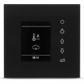 Sauna heater controller EOS EmoStyle H, color: Black