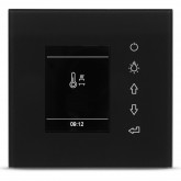 Sauna heater controller EOS EmoStyle D, color: Black