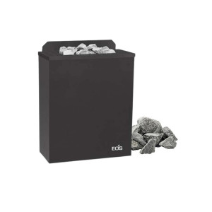 Dual-function electric heater Gracil W without control 7,5kW black EOS