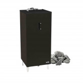 Dual-function electric heater Bi-o CUBO without control 9 kW black EOS