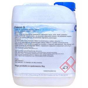 Środek do mycia sauny DAKON S 5KG BASSAU 2