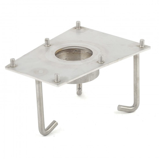 BALI 500 mm matt stainless steel AISI 316 spout TEBAS