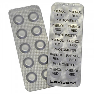 pH measurement tablets for the pool photometer PHENOL REDLOVIBOND