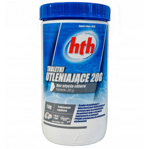 Tabletki utleniające do basenu 20g 1KG HTH