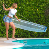 Pool surface net with aluminium frame TEBAS