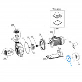 Spare parts for pool water attraction pump NEW CONTRA PSH