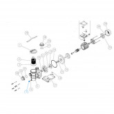 Części zamienne do Pompy basenowej AMERICA 20 m3/h 1,10 kW 230V IML