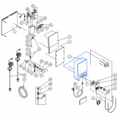 Spare parts for pool chemical dosing station PoolRelax 3 CL BAYROL
