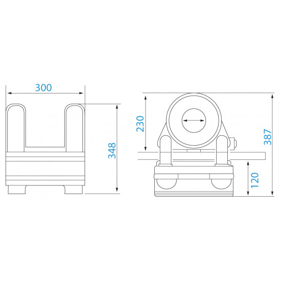 Suspended skimmer for above-ground swimming pool EURO WHITE EDITION TEBAS