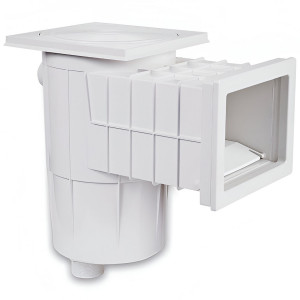 Universal swimming pool skimmer EURO 15L WHITE EDITION TEBAS