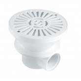 Bottom drain for tiled swimming pool white ASTRAL POOL