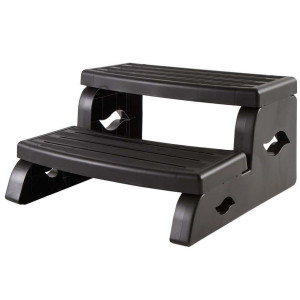 Schody do wanny spa DURASTEP II kolor: czarny LEISURE CONCEPTS