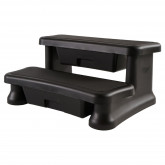 Steps to the spa bath SMARTSTEP colour: BLACK LEISURE CONCEPTS