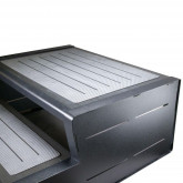 Schody do wanny spa ModStep 2 XL kolor: Czarny LEISURE CONCEPTS