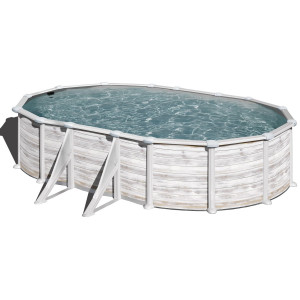 Canadian steel pool oval 500 x 300 cm x 132 cm GROENLANDIA GRE