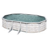 Basen stalowy Kanadyjski owalny 610 x 375 cm x 120 cm FINLANDIA GRE