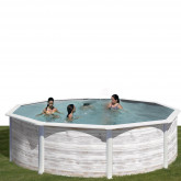 Canadian steel pool round Ø460 x 120 cm FINLANDIA GRE