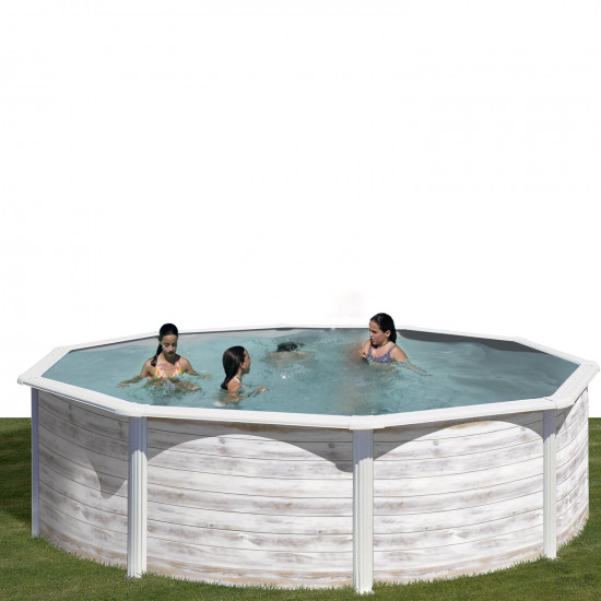 Canadian steel pool round Ø350 x 120 cm FINLANDIA GRE