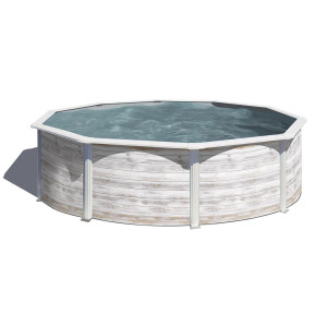 Canadian steel pool round Ø300 x 120 cm FINLANDIA GRE