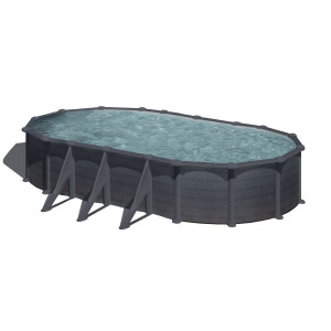 Canadian steel pool oval 730 x 375 cm x 132 cm GRANADA GRE