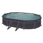 Canadian steel pool oval 610 x 375 cm x 132 cm GRANADA GRE