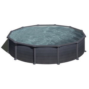 Canadian steel pool round Ø550 x 132 cm GRANADA GRE