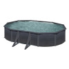 Basen stalowy Kanadyjski owalny 610 x 375 cm x 120 cm KEA GRE