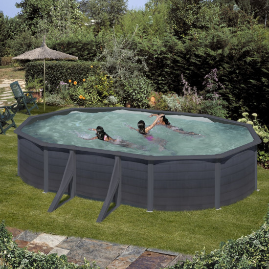 Canadian steel pool oval 500 x 300 cm x 120 cm KEA GRE