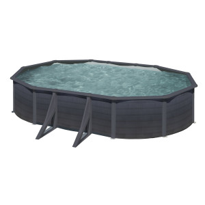 Canadian steel pool oval 500 x 300 cm x 120 cm KEA GRE