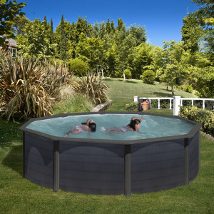 Canadian steel pool round Ø460 x 132 cm KEA GRE 2