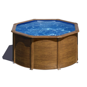 Canadian steel pool round Ø240 x 120 cm PACIFIC GRE