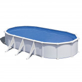 Canadian steel pool oval 730 x 375 cm x 132 cm ATLANTIS GRE