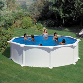 Canadian steel pool round Ø460 x 132 cm ATLANTIS GRE