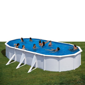 Canadian steel pool oval 730 x 375 cm x 120 cm FIDJI GRE 2