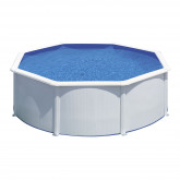 Canadian steel pool round Ø300 x 120 cm FIDJI GRE