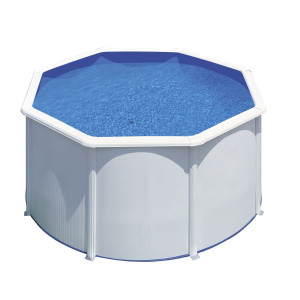 Canadian steel pool round Ø240 x 120 cm FIDJI GRE