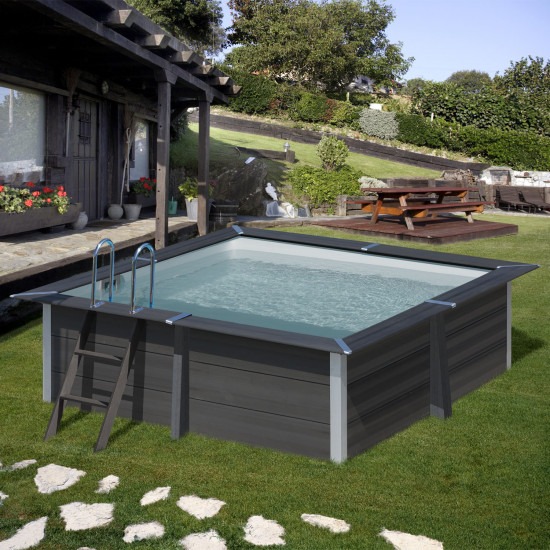 Rectangular composite pool 326 x 326 cm x 96 cm AVANTGARDE GRE