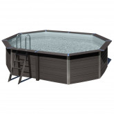 Oval composite pool 524 x 386 cm x 124 cm AVANTGARDE GRE