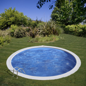 In-ground round swimming pool Ø420 cm x 120cm SUMATRA GRE
