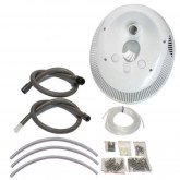 Counterflow niche to be embedded in concrete  with LED lighting