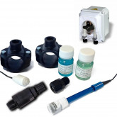 pH measuring and dosing set for CLEAR CONNECT ASTRAL POOL