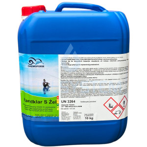 Żel na osady wapienne i organiczne RANDKLAR S 10L CHEMOFORM