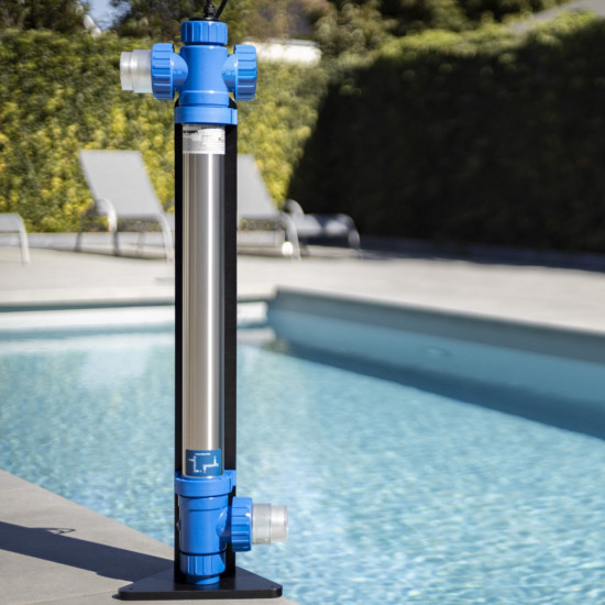Lampa UV do basenu ze słoną wodą 75W UV-C DUPLEX BLUE LAGOON