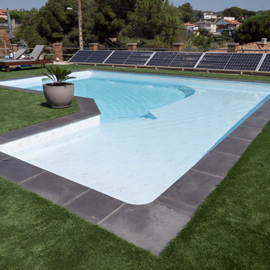 Pool membrane AQUASENSE Calacatta Marble 165 cm wide CGT ALKOR